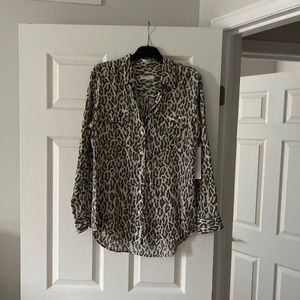 Long sleeve print shirt
